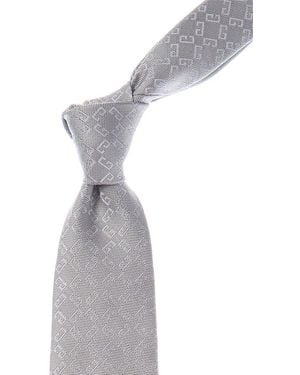 Givenchy Monogram 1972 Silk Tie - Grey