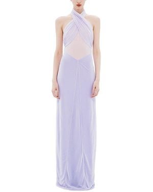 Misha The 'Pippa' Braid Dress - Purple