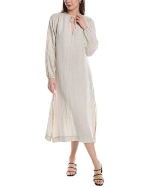 James Perse Lightweight Linen Maxi Dress - Natural