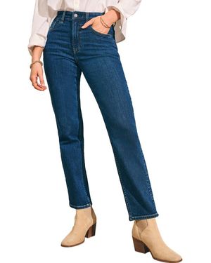 Faherty Denim Slim Straight - Blue