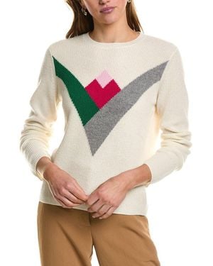 Kier + J Kier + J Turtleneck Wool & Cashmere-Blend Jumper - Grey