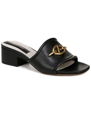 Franco Sarto Noreen2 Leather Slide - Black