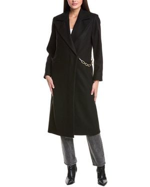 AllSaints Simone Wool & Cashmere-Blend Coat - Black