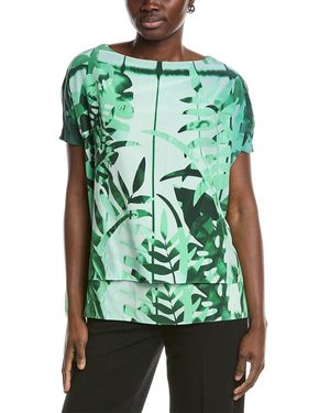 Akris Silk Blouse - Green