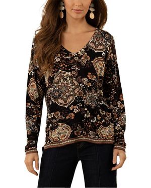 Hale Bob Alondra Blouse - Black