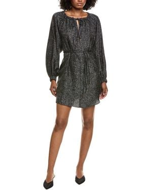 Max Mara Utilita Silk Shift Dress - Black