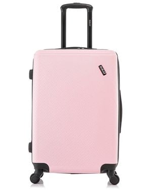 DUKAP Discovery Lightweight Hardside Spinner 24in - Pink