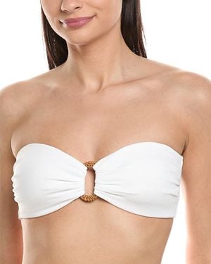 Robin Piccone Margot Bandeau Bra - White