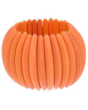 Kenneth Jay Lane Stretch Bracelet - Orange
