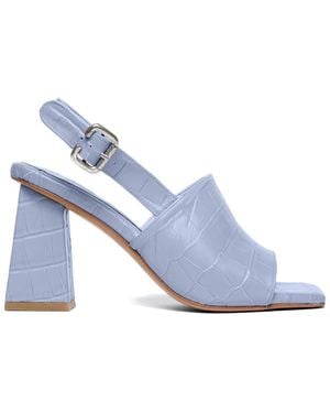 Frēda Salvador Cecilia Leather Heel - Blue