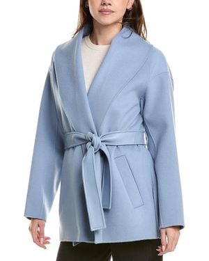 Mackage Wool Robe Jacket - Blue
