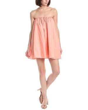 Caroline Constas Goldie Mini Dress - Pink