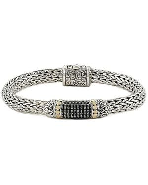 Samuel B. 18K & 0.75 Ct. Tw. Diamond Bracelet - White