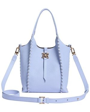 Sam Edelman Sylvia Mini Leather Crossbody - Blue