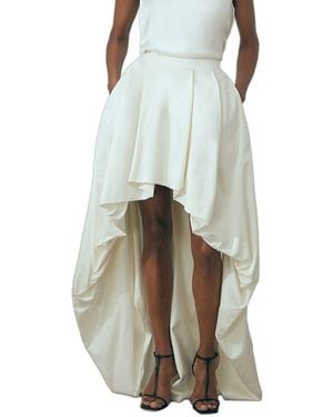 Reiss Eden Puff Ball Bridal Skirt - White