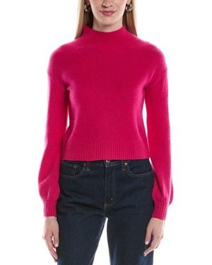 Philosophy Balloon Sleeve Cashmere Jumper - Red