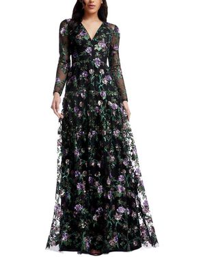 Dress the Population Angelina A-Line Dress - Black