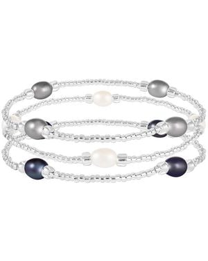 Splendid 7-8mm Pearl Bracelet - White