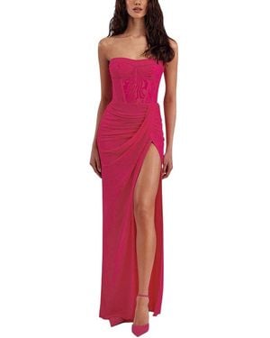 Alma King Maxi Dress - Red