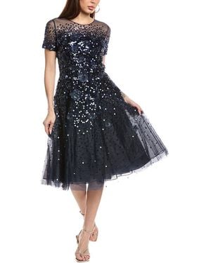 Carolina Herrera Cocktail Dress - Blue
