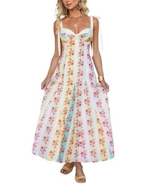 Vincent Maxi Dress - White