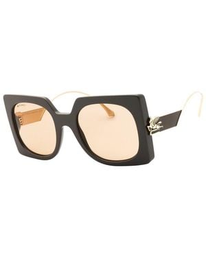 Etro 54Mm Sunglasses - Brown