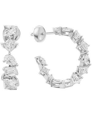 VOWE 14k 4.50 Ct. Tw. Lab-grown Diamond Earrings - Metallic