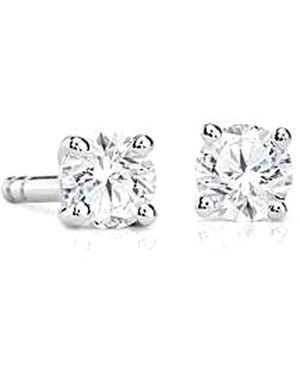 Suzy Levian 14k 0.20 Ct. Tw. Diamond Studs - White