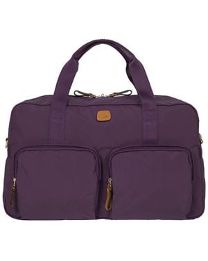 Bric's Bric’S X-Collection X-Travel Holdall With Pockets - Purple