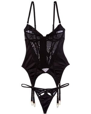 House of Desire Raquel Bustier - Black