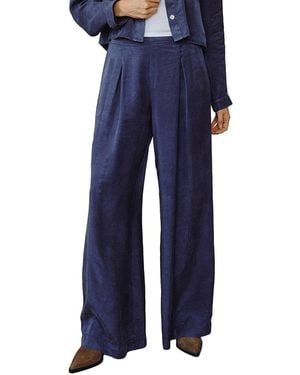 Bella Dahl Wide Leg Pant - Blue