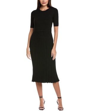 Tahari The Vesper Sweaterdress - Black
