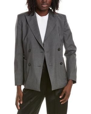 Max Mara Weekend Ornati Wool Jacket - Gray