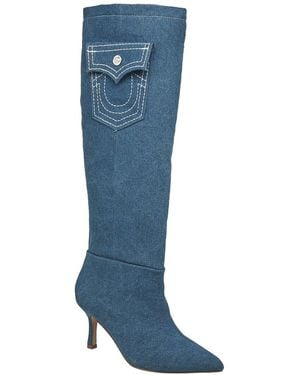 TRUE RELIGION Denim Boot - Blue
