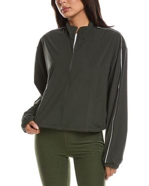 Beyond Yoga Track Jacket - Green