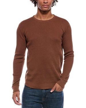 Vince Thermal T-Shirt - Brown
