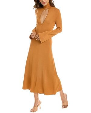 Cult Gaia Eli Midi Dress - Orange