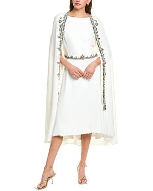 Reem Acra Cocktail Dress - White