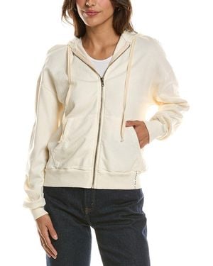 Michael Stars Zip Hoodie - Natural