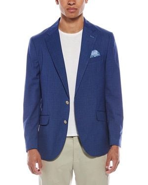 Tailorbyrd Shadow Plaid Sportcoat - Blue