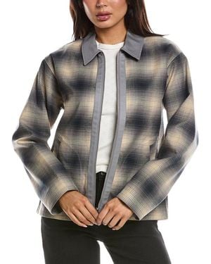 Rag & Bone Carrie Reversible Jacket - Gray