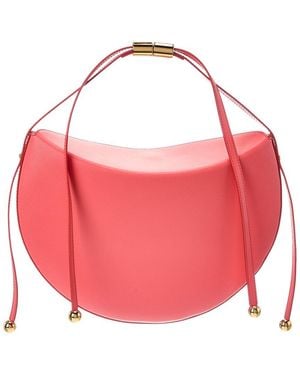 Furla Moonstone Medium Leather Shoulder Bag - Pink