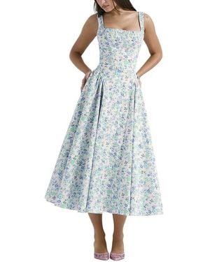 DELI S Midi Dress - Blue