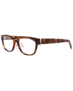Saint Laurent 53Mm Optical Frames - Brown
