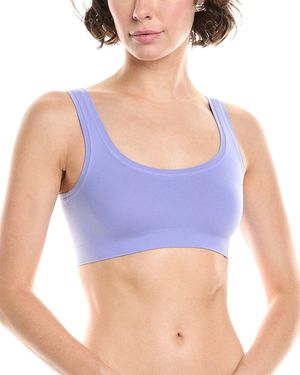 Hanro Touch Feeling Crop Top - Blue