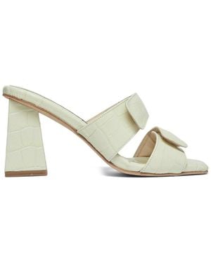 Frēda Salvador Adria Leather Heel - Metallic