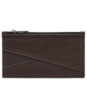 Botkier Crosstown Slip Leather Wallet - Brown