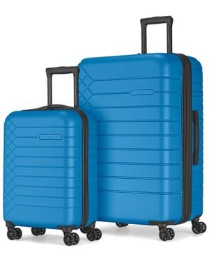 Bugatti Mecca 2pc Hardside Expandable Luggage Set - Blue