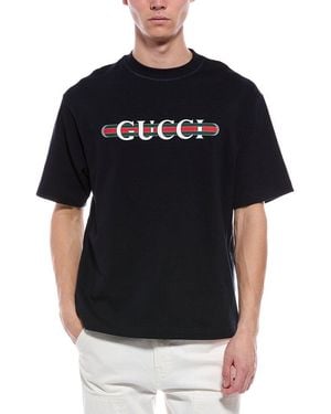 Gucci Heavy Knit T-shirt - Black