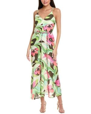 Sam Edelman Palm Royal Midi Dress - Green